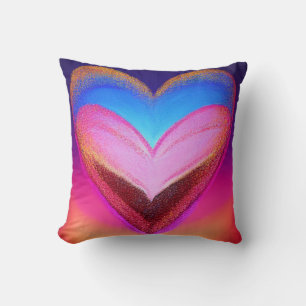 Sparkly Heart Pillow
