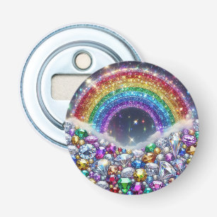 sparkly, jeweled rainbow bottle opener