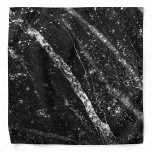 Sparkly line silver black chic abstract bling bandana