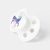 Sparkly Magical Unicorn Pacifier (Front Right)