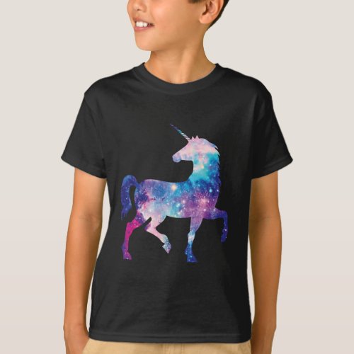 Sparkly Magical Unicorn T_Shirt