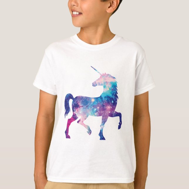 Sparkly Magical Unicorn T-Shirt (Front)