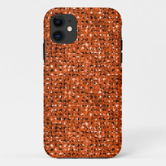 Sparkly Orange iPhone 11 Case