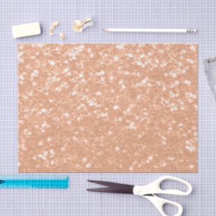 Sparkly peach faux sparkles color of year 2024 tissue paper