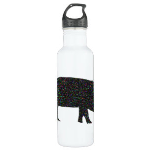 Sparkly Pig Stainless Steel Water Bottle