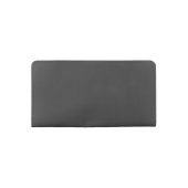 Sparkly Pink Glitter Flamingos Checkbook Cover (Back)