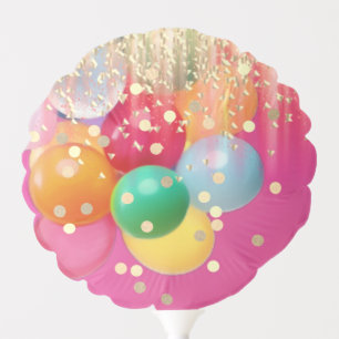 Sparkly Pink Party Balloon