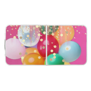 Sparkly Pink Party Beer Pong Table