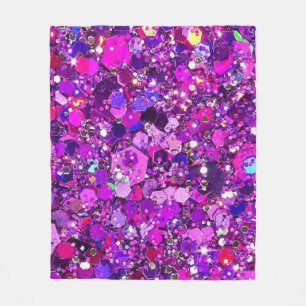 Sparkly Purple Blanket 50” x 60”
