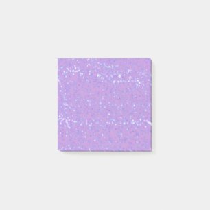 Sparkly Purple Post-it Notes