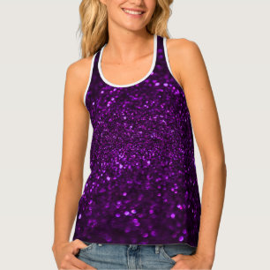 Sparkly Purple Tank Top