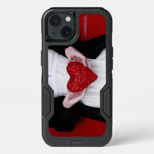 Sparkly Red Love Heart (Valentine's Day) iPhone 13 Case