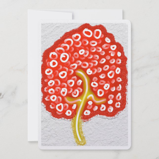 Sparkly Rosh Hashanah ראש השנה apple tree  Holiday Card (Front)