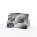 Sparkly Snow Mounds Abstract Nature Card