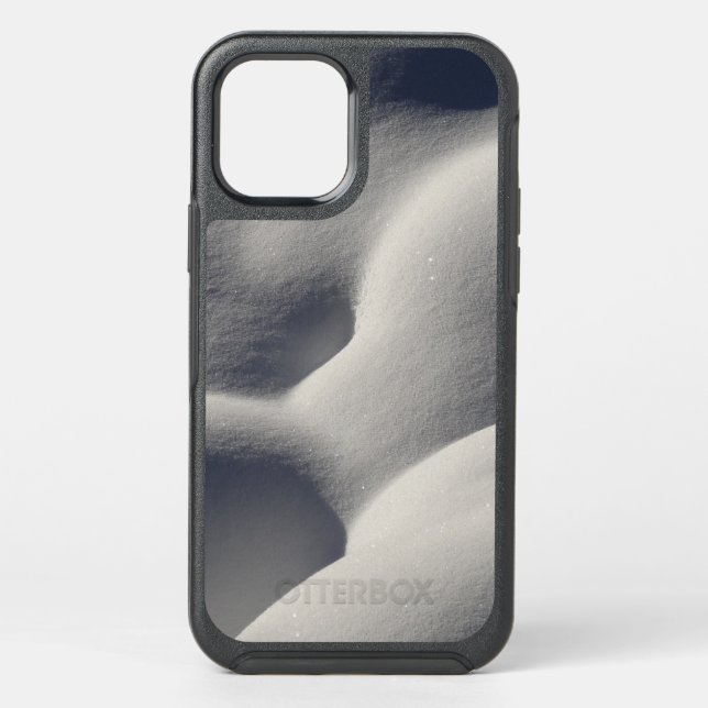Sparkly Snow Mounds Abstract Nature Otterbox iPhone Case (Back)