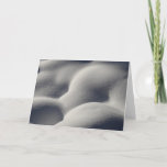Sparkly Snow Mounds Abstract Nature Photography Card