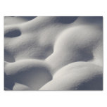 Sparkly Snow Mounds Abstract Nature Tissue Paper