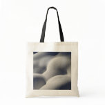 Sparkly Snow Mounds Abstract Nature Tote Bag