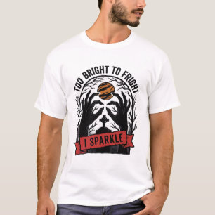 Sparkly Spooky Hands Vintage Halloween Graphic_1 T-Shirt