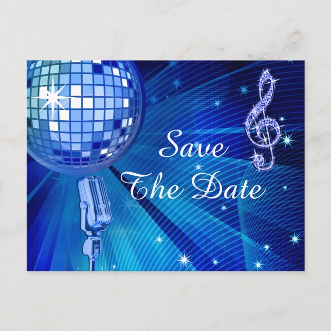 Sparkly Stiletto Heel 15th Birthday Save The Date Announcement Postcard (Front)