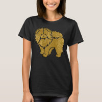 SPARKLY THANG Chow faux metallic shirts chz style