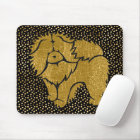 SPARKLY THANG faux foil mousepad