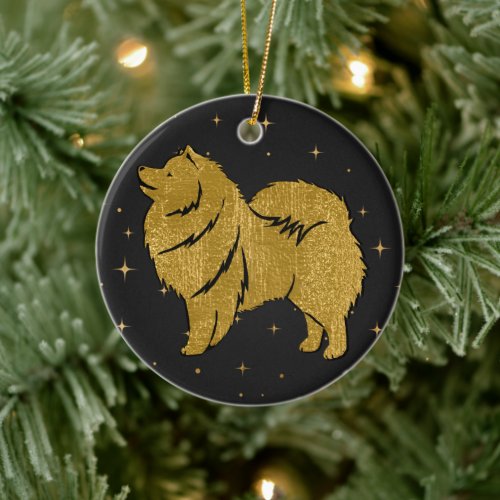 SPARKLY THANG _ Finnish Lapphund ornament