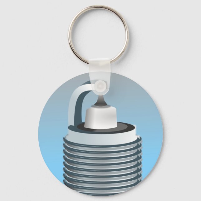 Sparkplug Keychain (Front)