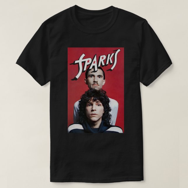 Sparks band, Sparks brothers , Ron Mael            T-Shirt (Design Front)