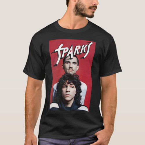 Sparks band Sparks brothers  Ron Mael            T_Shirt