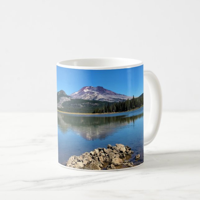 Sparks Lake, Bend, Oregon Coffee Mug (Front Right)