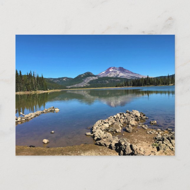 Sparks Lake, Bend, Oregon Postcard (Front)