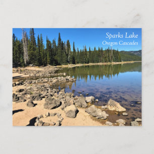 Sparks Lake, OR Postcard