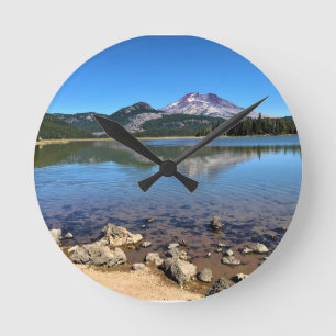 Sparks Lake, OR Round Clock