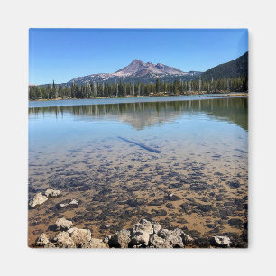 Sparks Lake with View of Broken Top, Oregon Magnet