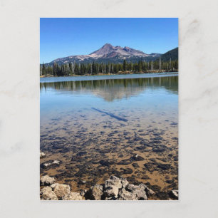 Sparks Lake with View of Broken Top, Oregon Postcard