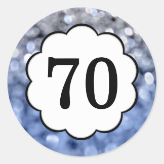 70 Number Stickers Zazzle