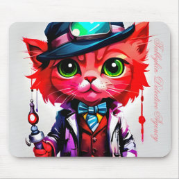 &quot;Sparks&quot; of the Tabbykin Detective Agency  Mouse Pad