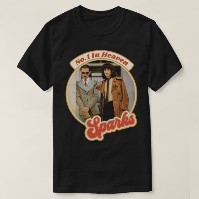 Sparks Retro Sparks Band Heaven Tribute __ T-Shirt (Design Front)