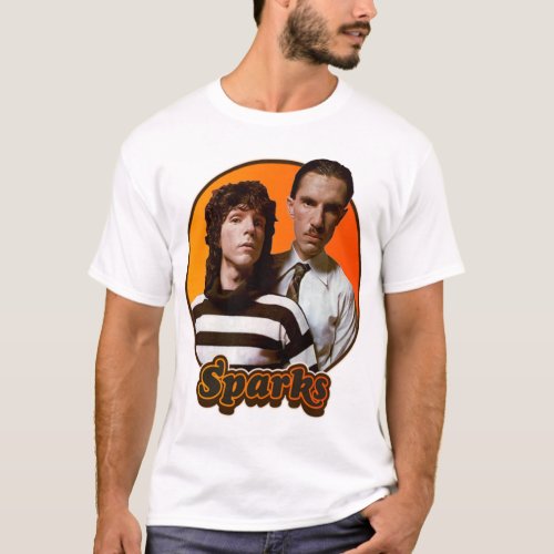 Sparks Retro Sparks Band Tribute   T_Shirt