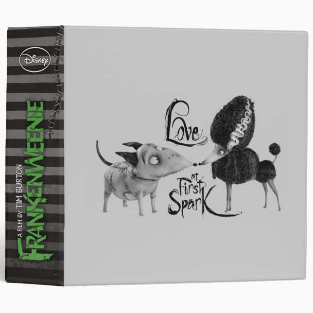 Sparky and Persephone: Love at First Spark Binder (Front/Spine)