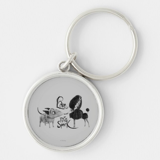 Sparky and Persephone: Love at First Spark Keychain (Front)