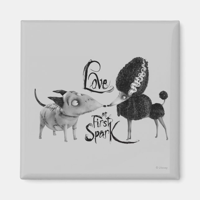 Sparky and Persephone: Love at First Spark Magnet (Front)