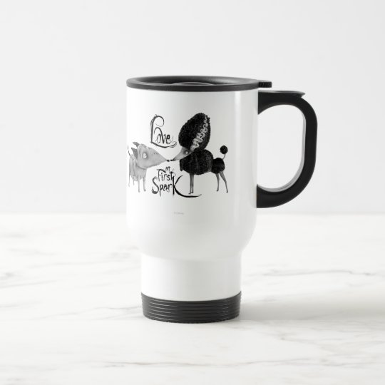 Sparky and Persephone: Love at First Spark Travel Mug