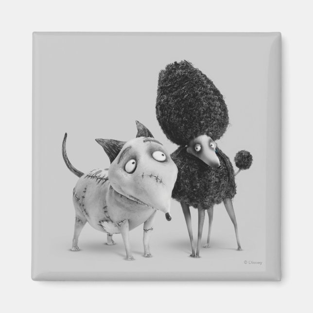 Sparky and Persephone Magnet (Front)