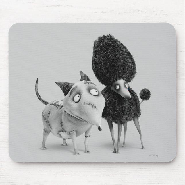 Sparky and Persephone Mouse Pad (Front)