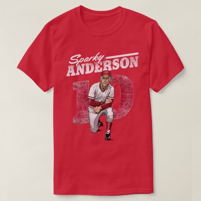 Sparky Anderson Retro T-Shirt (Design Front)