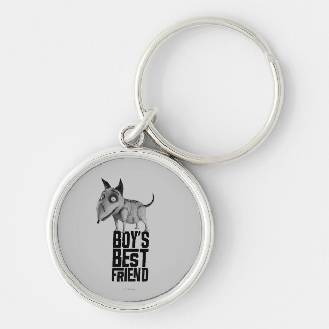 Sparky: Boy's Best Friend Keychain (Front)