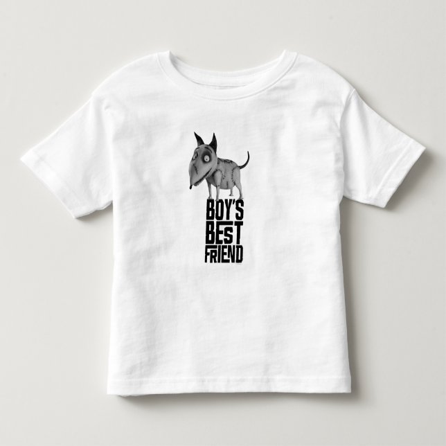 Sparky: Boy's Best Friend Toddler T-shirt (Front)