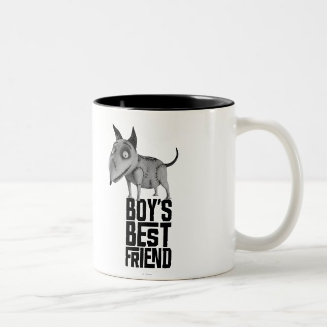 Sparky: Boy's Best Friend Two-Tone Coffee Mug (Right)